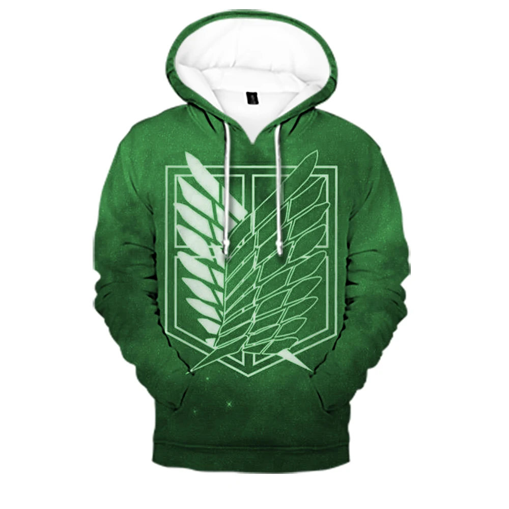 Hot Anime Attack on Titans hoody Harajuku Sweatshirt Karasuno High School Pullover Hooded Casual Sportswear Oversized
Hot Anime Attack on Titans hoody Harajuku Sweatshirt Karasuno High School Pullover Hooded Casual Sportswear Oversized