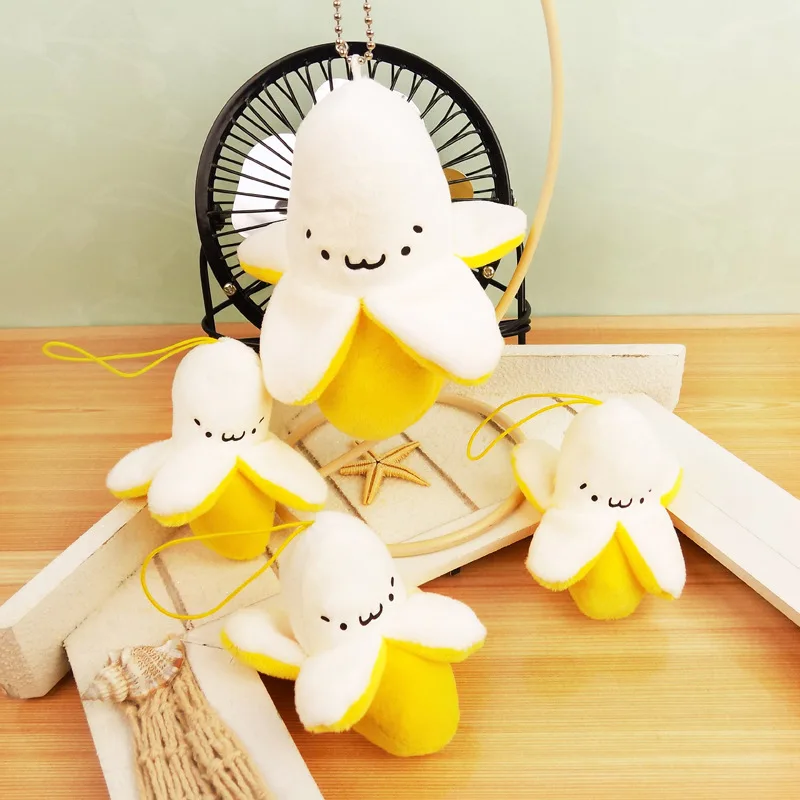 7cm Cute Plush Little Banana Keychain Girl Toy Keychain Mobile Phone Bag Pendant Creative Fruit Car Keychain Accessories
7cm Cute Plush Little Banana Keychain Girl Toy Keychain Mobile Phone Bag Pendant Creative Fruit Car Keychain Accessories