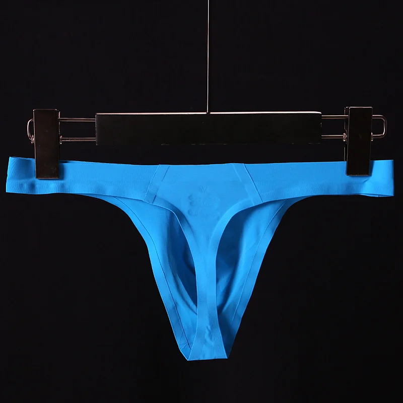 2021 Brand Gay Underwear Ultra-thin Ice Silk Male Thong Sexy Transparent Low Waist Seamless Men's Solid G-strings
2021 Brand Gay Underwear Ultra-thin Ice Silk Male Thong Sexy Transparent Low Waist Seamless Men's Solid G-strings