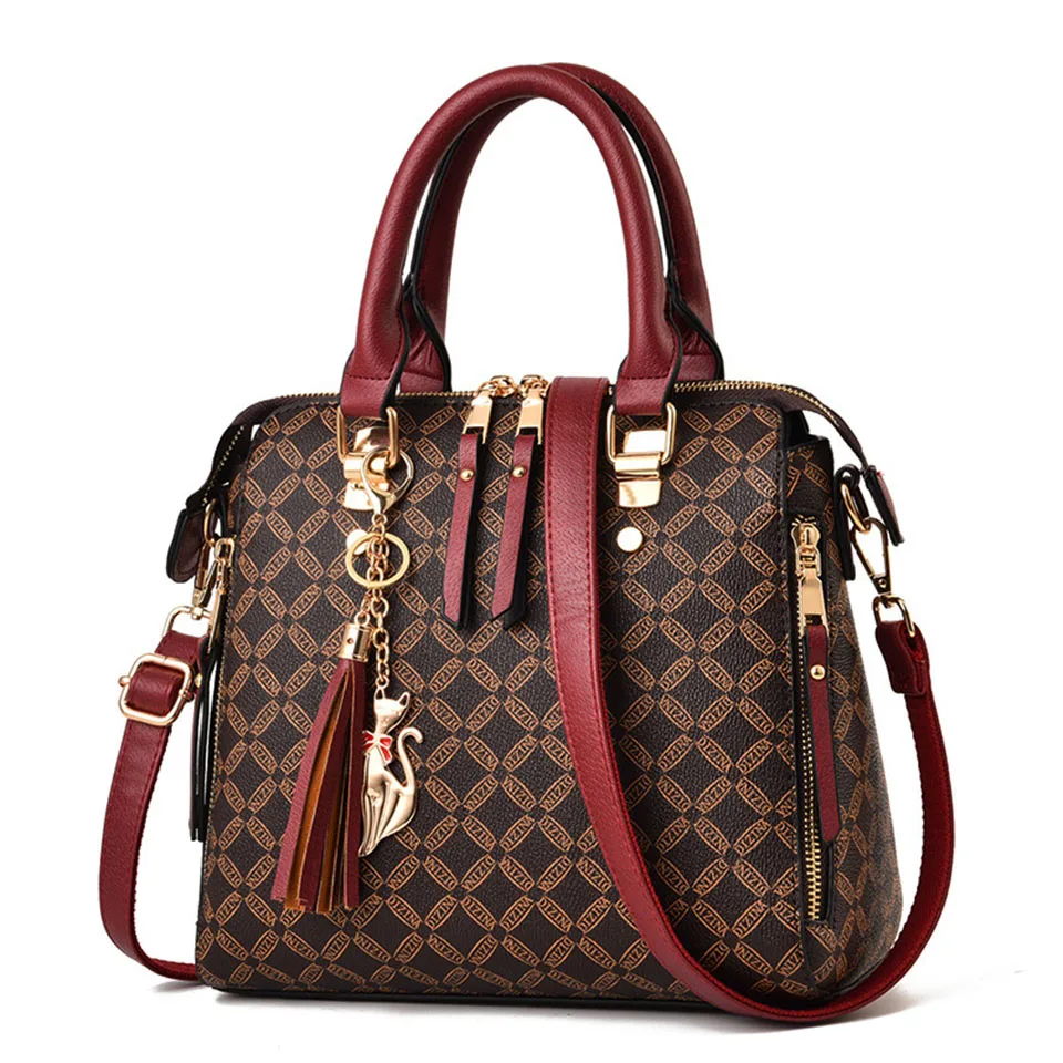Print Leather Handbag Shoulder Crossbody Bags For Women Fashion Luxury Brand Tassel Tote Bag High Quality Purses And Handbags
Print Leather Handbag Shoulder Crossbody Bags For Women Fashion Luxury Brand Tassel Tote Bag High Quality Purses And Handbags