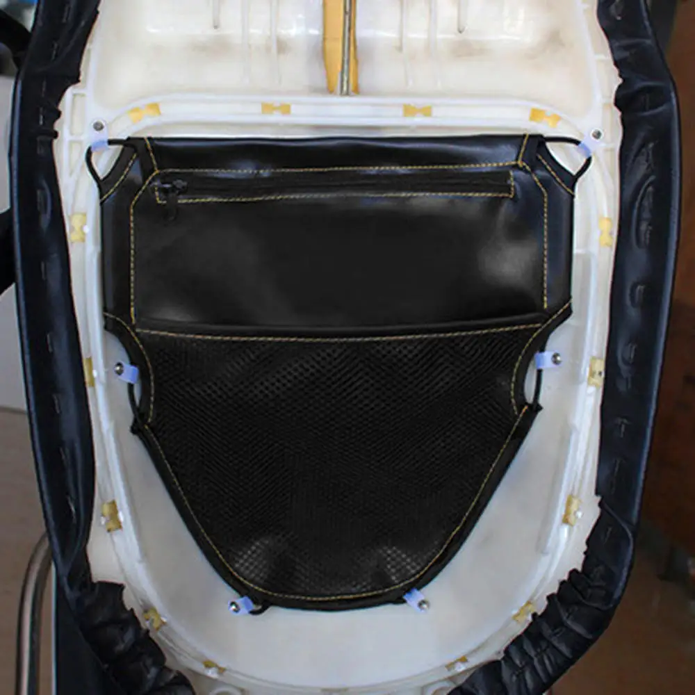 Motorcycle Storage Bag Debris Bag Pedal Electric Seat Bag Storage Bag