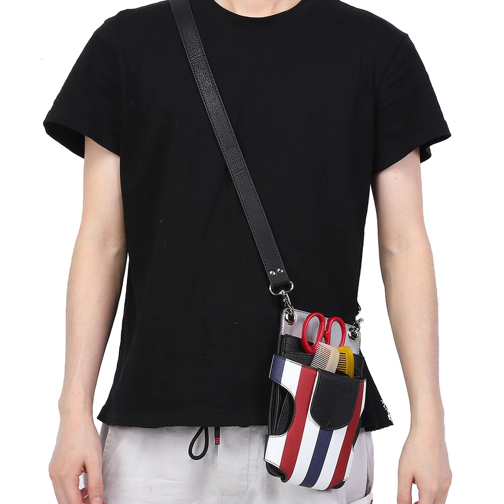 Multi-Functional Hair Clip Comb Scissors Bag Hairdressing Tool Storage Bag with Belt Hair Salon Accessories Tool for Baeber Shop
Multi-Functional Hair Clip Comb Scissors Bag Hairdressing Tool Storage Bag with Belt Hair Salon Accessories Tool for Baeber Shop