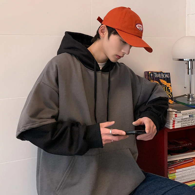 Autumn Winter Harajuku Patchwork Hoodie Men Hip Hop Casual Oversized Unisex Hoodies Sweatshirt Mens Streetwear Pullover 6 Colors
Autumn Winter Harajuku Patchwork Hoodie Men Hip Hop Casual Oversized Unisex Hoodies Sweatshirt Mens Streetwear Pullover 6 Colors