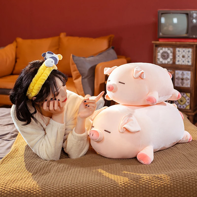 40-60cm soft cute cartoon piglet doll feather cotton stuffed plush animal bed sleeping pillow Gift to girlfriend kawaii toys
40-60cm soft cute cartoon piglet doll feather cotton stuffed plush animal bed sleeping pillow Gift to girlfriend kawaii toys