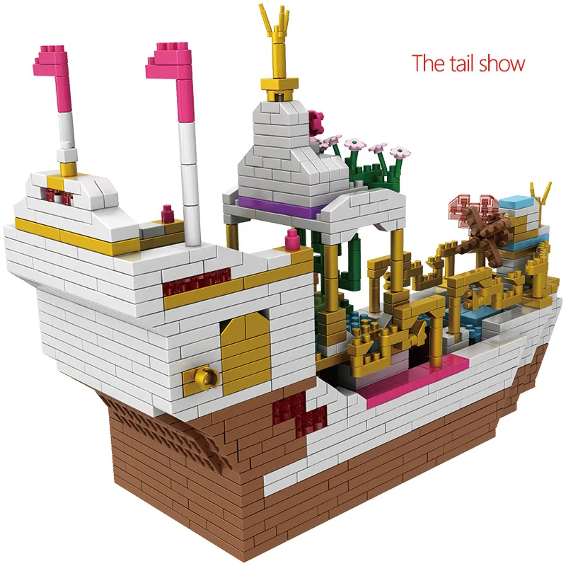 LOZ 1500pcs Friends Princess Royal Celebration Boat 3D Model DIY Diamond Mini Building Blocks Figures Sets Toys for Girls Kids 
LOZ 1500pcs Friends Princess Royal Celebration Boat 3D Model DIY Diamond Mini Building Blocks Figures Sets Toys for Girls Kids