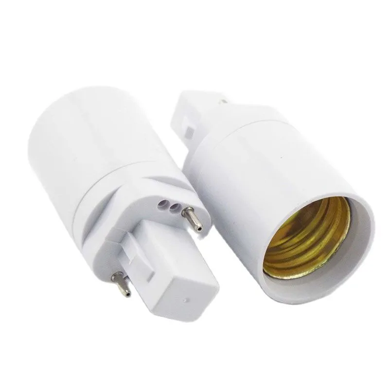 5Pcs Retardant G24 To E27 Lamp bulb G24 Adaptor Screw Holder Converters Light Bulb Base Socket LED Halogen CFL Lamp Converter S1
5Pcs Retardant G24 To E27 Lamp bulb G24 Adaptor Screw Holder Converters Light Bulb Base Socket LED Halogen CFL Lamp Converter S1