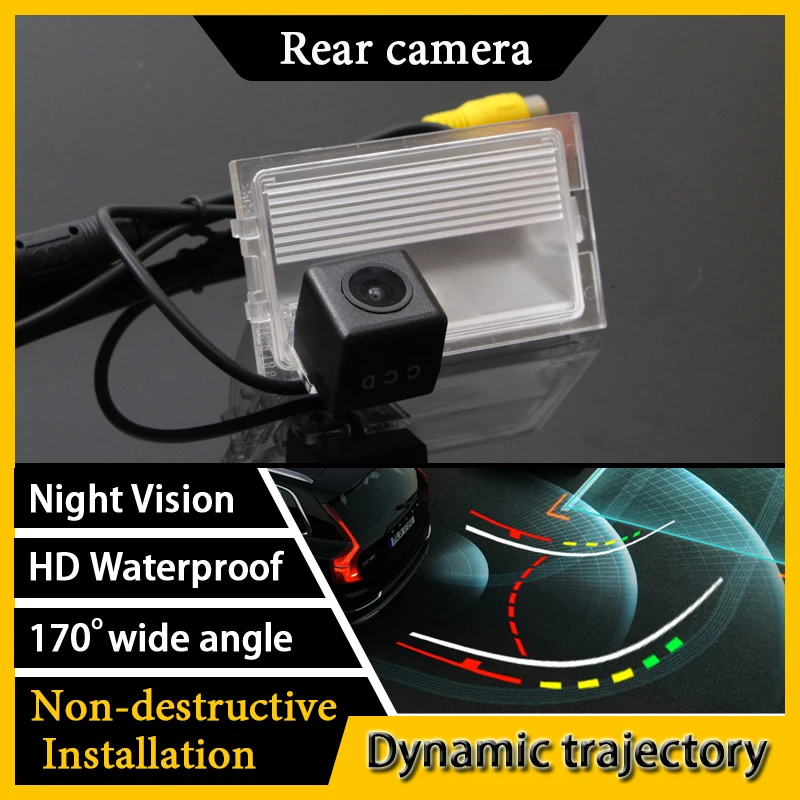 Dynamic Trajectory Tracks Car Rear View Camera For Range Rover Sport 2004~2013 Night Vision HD Reverse Parking Accessories
Dynamic Trajectory Tracks Car Rear View Camera For Range Rover Sport 2004~2013 Night Vision HD Reverse Parking Accessories