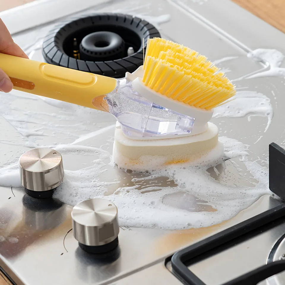 2 In 1 Kitchen Cleaning Brush Long Handle Cleaning Brush Decontamination Brush Pot Dish Brush Removable Brush Kitchen Tools
2 In 1 Kitchen Cleaning Brush Long Handle Cleaning Brush Decontamination Brush Pot Dish Brush Removable Brush Kitchen Tools