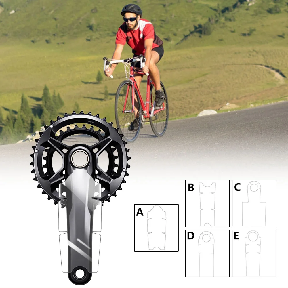 Bicycle Crank Protector Stickers Decals MTB Mountain Bike Adhesive TPH Film Transparent Protective Film For Bicycle Crank
Bicycle Crank Protector Stickers Decals MTB Mountain Bike Adhesive TPH Film Transparent Protective Film For Bicycle Crank