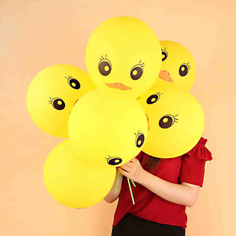20PCS 12 Inch Thick Children Cartoon Balloons Little Yellow Duck Latex Ballons Birthday Party Stage Layout Kids Air Globos
20PCS 12 Inch Thick Children Cartoon Balloons Little Yellow Duck Latex Ballons Birthday Party Stage Layout Kids Air Globos