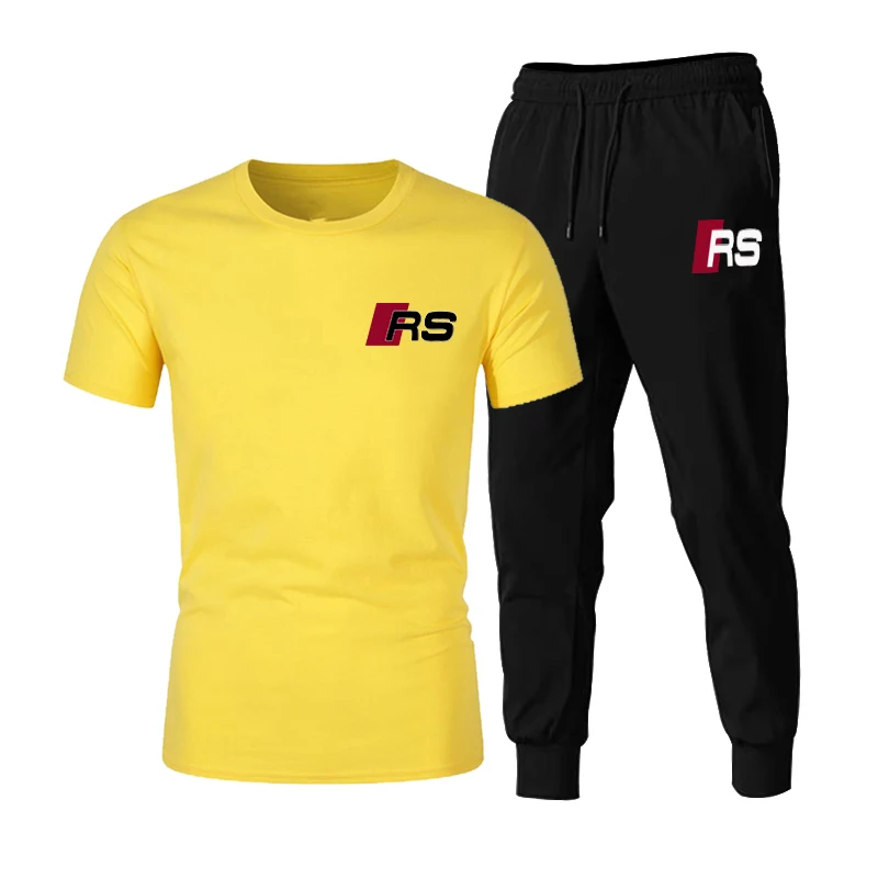 2021 summer fashion leisure brand men tracksuit set sports track suits male sweatsuit short sleeves sportswear t shirt 2 piece
2021 summer fashion leisure brand men tracksuit set sports track suits male sweatsuit short sleeves sportswear t shirt 2 piece