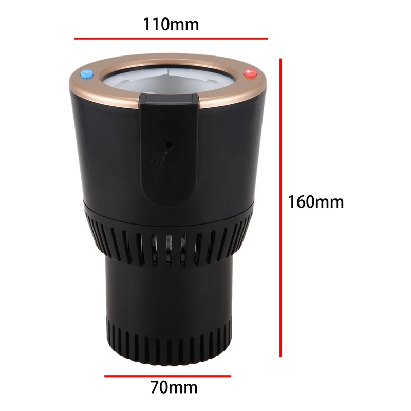 DC12V Car Heating Cooling Cup 2 in 1 Car Office Cup Warmer Cooler Car Cup Mug Holder Cooling Beverage Drinks Cans
DC12V Car Heating Cooling Cup 2 in 1 Car Office Cup Warmer Cooler Car Cup Mug Holder Cooling Beverage Drinks Cans