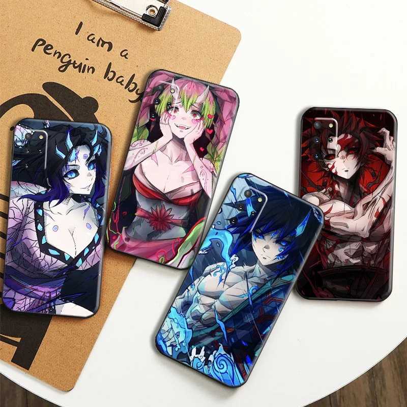 Phone Case For Samsung Galaxy S8 S9 S10 S10 Plus S20 S20 FE Lite Ultra TPU Carcasa Cartoon Japan Anime Demon Slayer Black Cover
Phone Case For Samsung Galaxy S8 S9 S10 S10 Plus S20 S20 FE Lite Ultra TPU Carcasa Cartoon Japan Anime Demon Slayer Black Cover