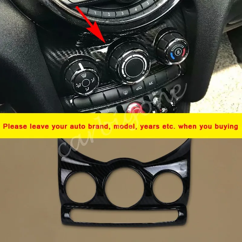 Carbon Fiber Plastic Interior Dashboard AC Switch Adjustment Cover Trim For Mini Cooper (5-door/3-door) 2015-2021 Auto Accessory
Carbon Fiber Plastic Interior Dashboard AC Switch Adjustment Cover Trim For Mini Cooper (5-door/3-door) 2015-2021 Auto Accessory
