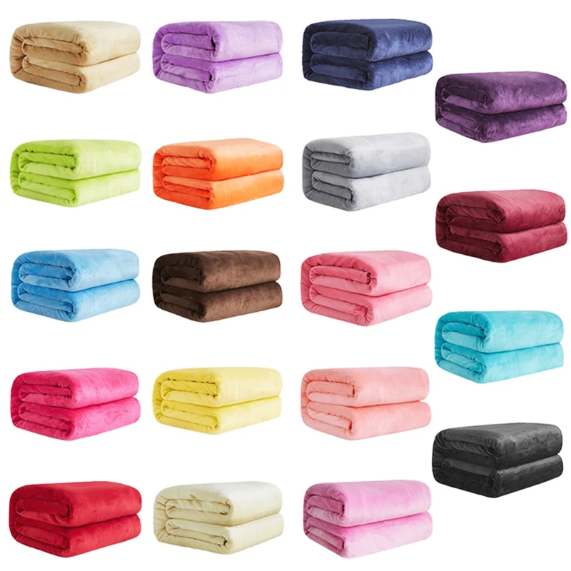 Soft Warm Coral Fleece Flannel Blankets for Beds Faux Fur Mink Throw Solid Color Sofa Cover Bedspread Winter Plaid Blankets
Soft Warm Coral Fleece Flannel Blankets for Beds Faux Fur Mink Throw Solid Color Sofa Cover Bedspread Winter Plaid Blankets