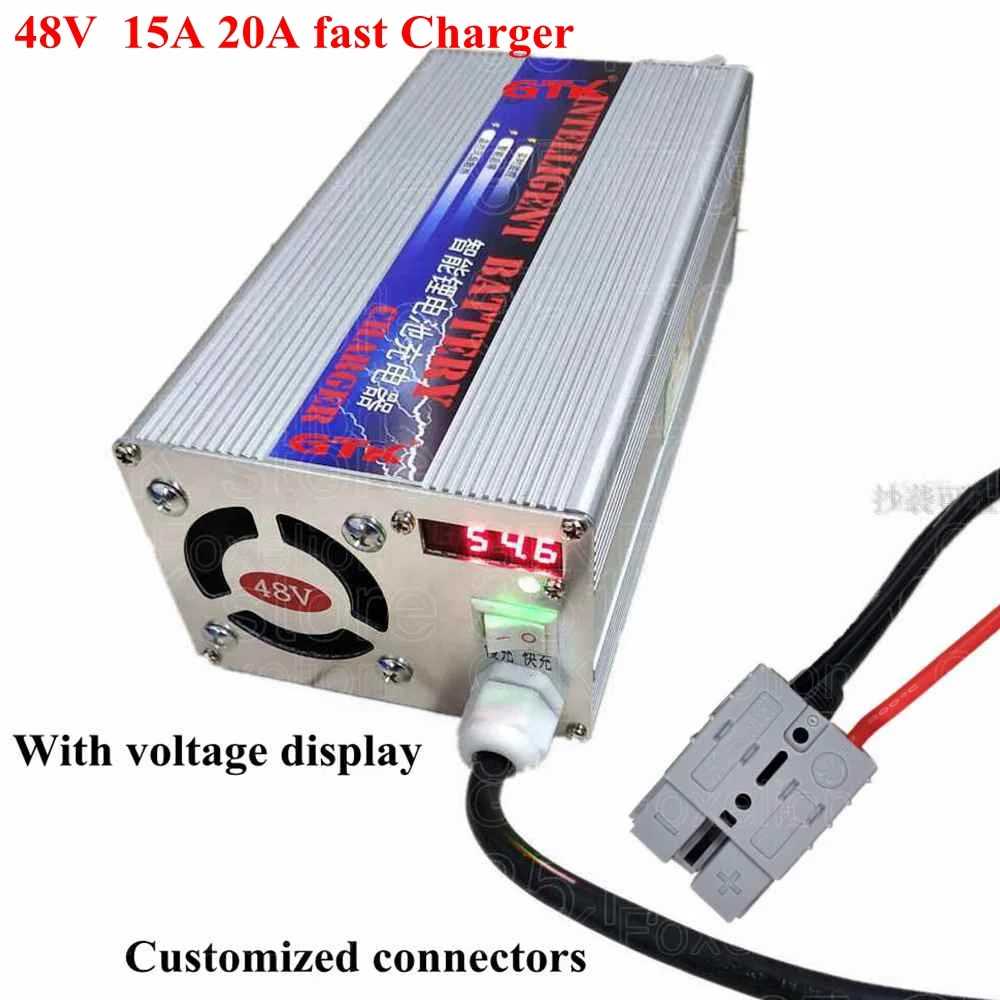20S 48v 20A 56V быстрое зарядное устройство 16s 58 4 v 13s 54 6 для литий ионного литиевого