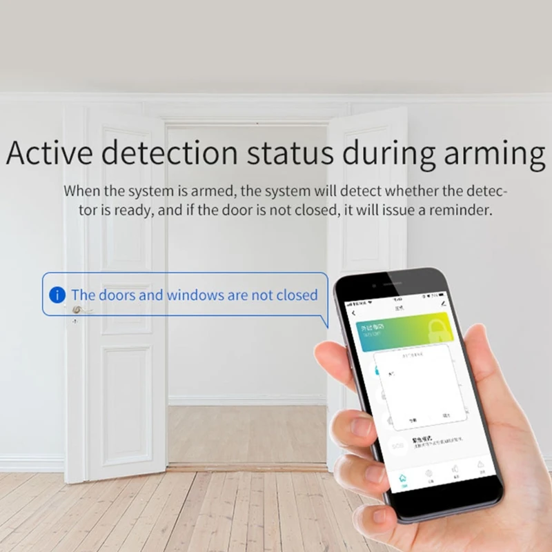 Smartlife Tuya Wifi Home Burglar Alarm System PIR Window Door Security System
Smartlife Tuya Wifi Home Burglar Alarm System PIR Window Door Security System