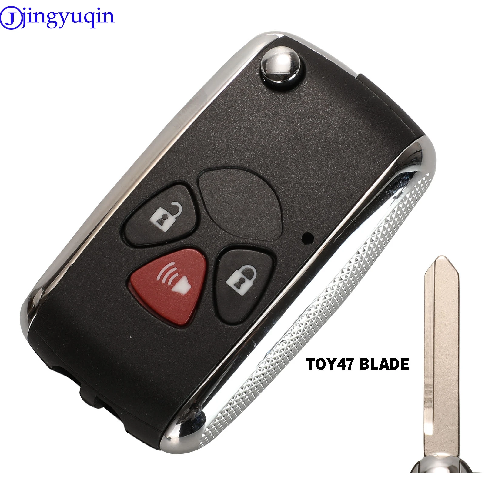 jingyuqin 2/3/4B Toy47 Blade Modified Flip Remote Car Key Shell Fob Case For Toyota Corolla RAV4 Camry Avlon
jingyuqin 2/3/4B Toy47 Blade Modified Flip Remote Car Key Shell Fob Case For Toyota Corolla RAV4 Camry Avlon