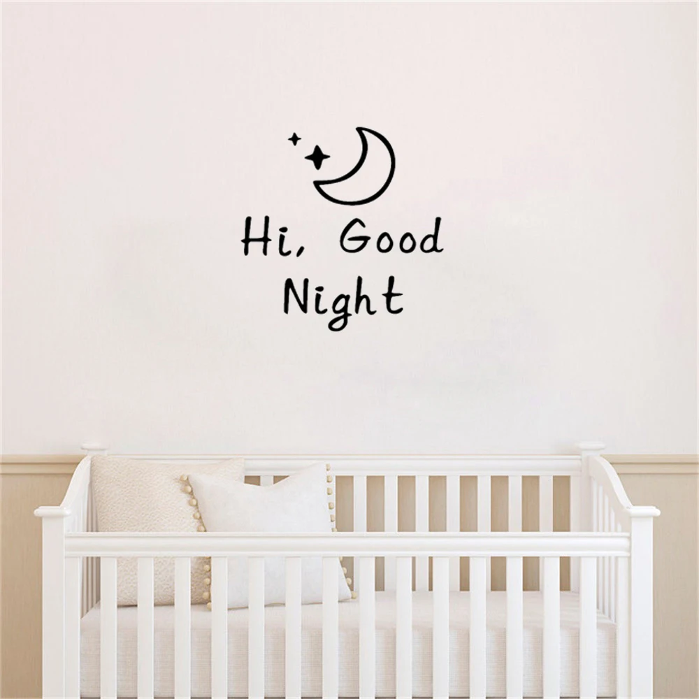 Ins Korean style Hi Good Night Wall Sticker Home Decor Stickers For Bedroom Living Room Bar Removable Wallpaper ov482
Ins Korean style Hi Good Night Wall Sticker Home Decor Stickers For Bedroom Living Room Bar Removable Wallpaper ov482
