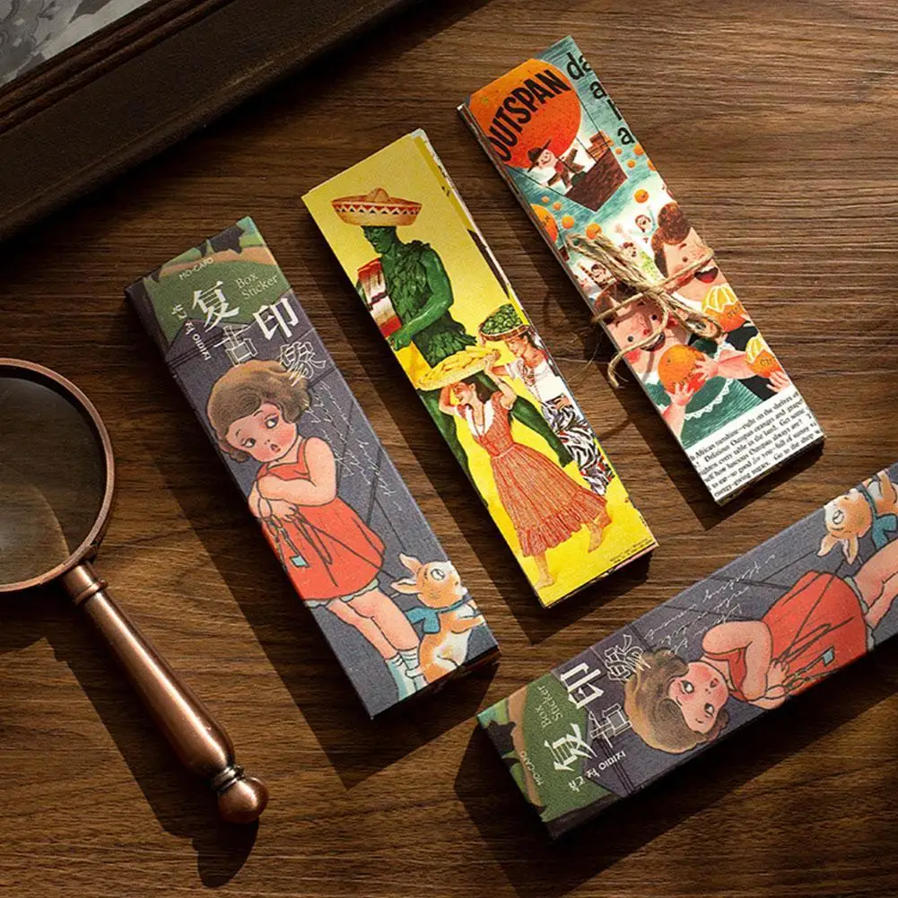 Bookmarks Paper Painting Cards Retro Beautiful Boxed Bookmark Commemorative Gifts Cardboard Bookmark Book Holder Gift Stationery
Bookmarks Paper Painting Cards Retro Beautiful Boxed Bookmark Commemorative Gifts Cardboard Bookmark Book Holder Gift Stationery