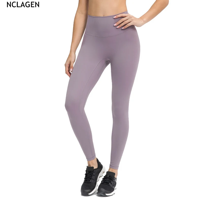NCLAGEN 2021 Naked Feel Yoga Pants Women GYM Elastic Running Tight High Waist Sport Leggings Squat Proof Training Workout Capri
NCLAGEN 2021 Naked Feel Yoga Pants Women GYM Elastic Running Tight High Waist Sport Leggings Squat Proof Training Workout Capri