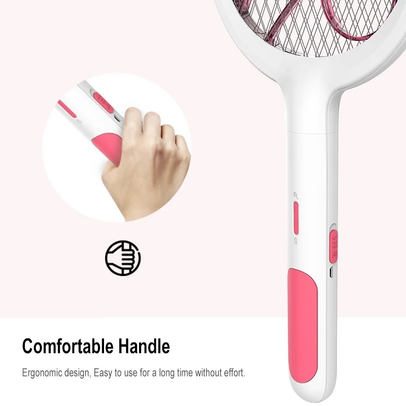 2020 Summer Electric Mosquito Killer 1200mAh Battery USB Charging Bug Zappers Handheld Fly Swatter Trap Home Bug Insect Racket
2020 Summer Electric Mosquito Killer 1200mAh Battery USB Charging Bug Zappers Handheld Fly Swatter Trap Home Bug Insect Racket
