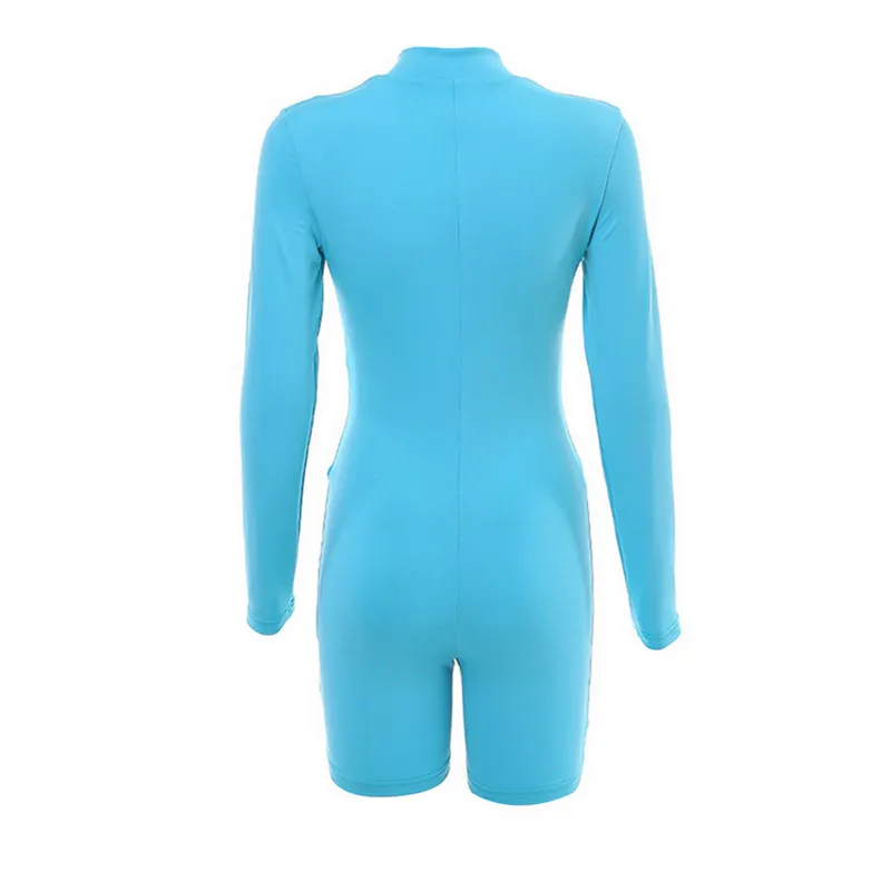 2020 Sexy Women Reflective Deep V-neck Jumpsuit Clubwear Long Sleeve Autumn Bodycon Jumpsuit Sports Front Zipper Shorts Playsuit
2020 Sexy Women Reflective Deep V-neck Jumpsuit Clubwear Long Sleeve Autumn Bodycon Jumpsuit Sports Front Zipper Shorts Playsuit