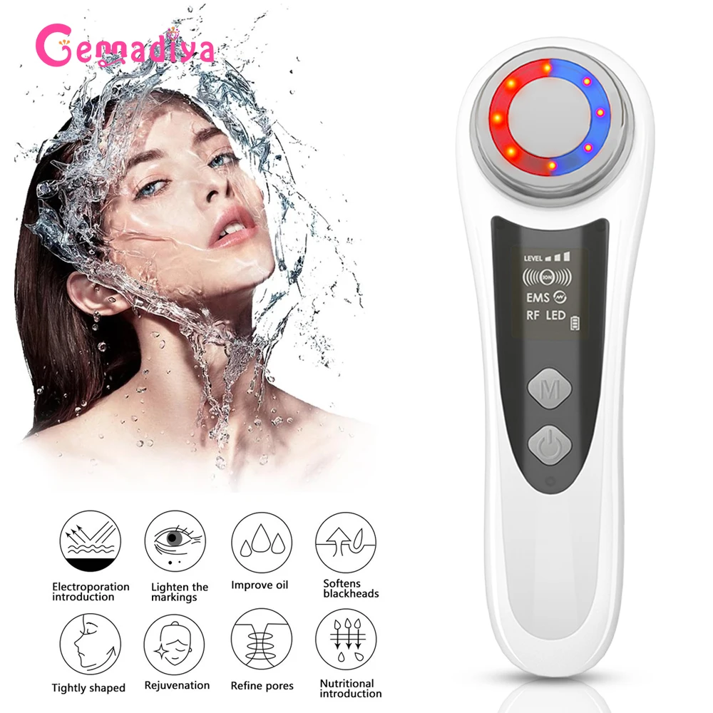 Face Massager FR Mesotherapy Lift Wrinkle Removal Facial Radiofrequency Radio Frequency Skin Rejuvenation LED Photon Skin Care
Face Massager FR Mesotherapy Lift Wrinkle Removal Facial Radiofrequency Radio Frequency Skin Rejuvenation LED Photon Skin Care