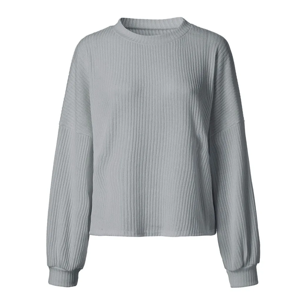 WomanSweate O-neck Solid Color Lantern Pullover Sweater Autumn Winter Long Sleeve ropa mujer invierno robe pull femme hiver 9.24
WomanSweate O-neck Solid Color Lantern Pullover Sweater Autumn Winter Long Sleeve ropa mujer invierno robe pull femme hiver 9.24
