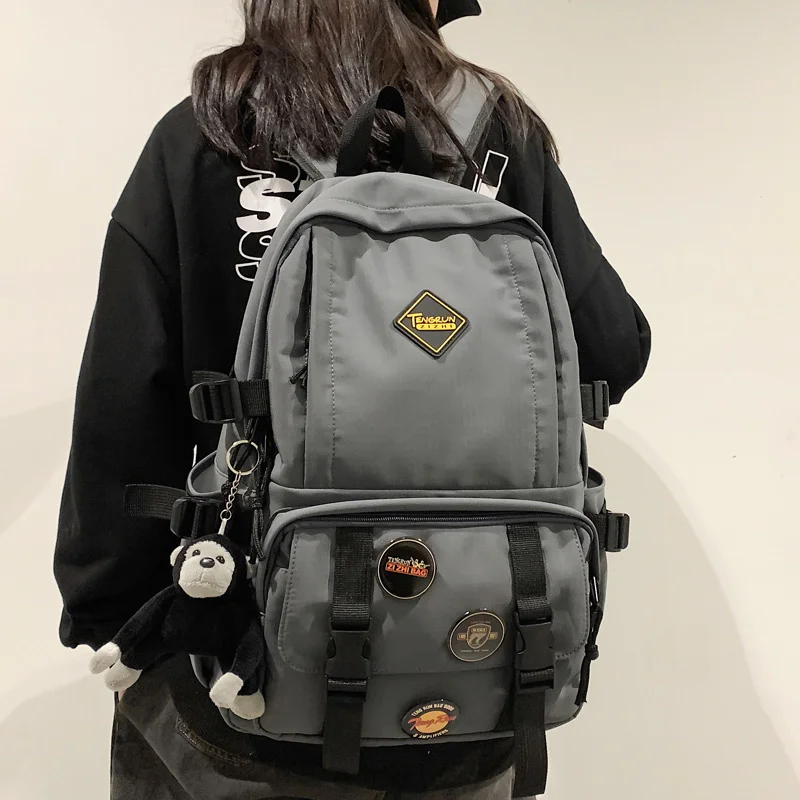 2021 New Large Capacity Nylon Women Backpack Men Multi-pocket Travel Bag High Quality Lovers Schoolbag Student Laptop Backpack
2021 New Large Capacity Nylon Women Backpack Men Multi-pocket Travel Bag High Quality Lovers Schoolbag Student Laptop Backpack
