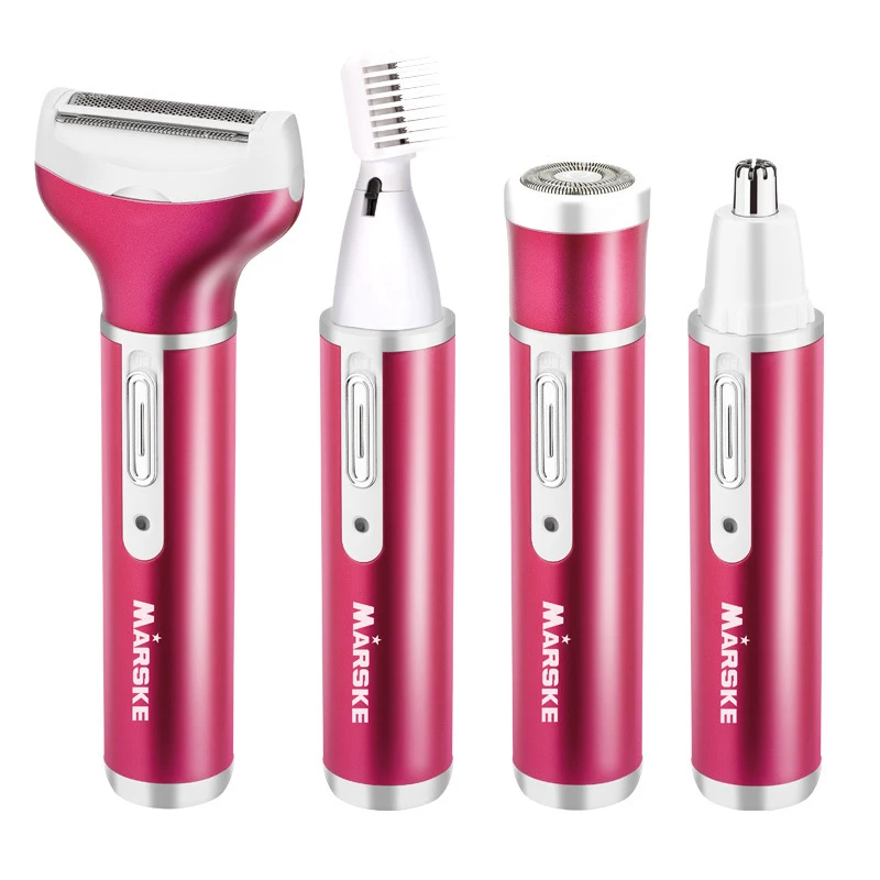4 In 1 Women Electric Shaver Set Mutil-function Eyebrow Nose Mouth Hair Trimmer Body Epilator Biniki Remover USB Rechargeable
4 In 1 Women Electric Shaver Set Mutil-function Eyebrow Nose Mouth Hair Trimmer Body Epilator Biniki Remover USB Rechargeable
