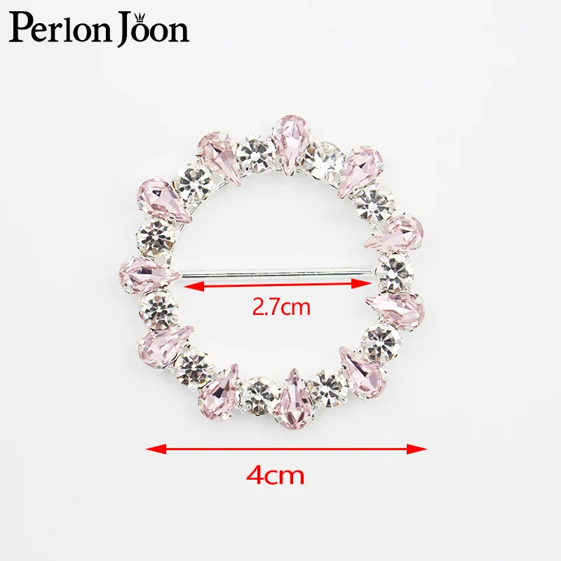 2pcs 4cm(inner 2.7cm) Exquisite round pink crystal rhineston high quality buckle belt wedding ribbon silver crystal shoes KT028
2pcs 4cm(inner 2.7cm) Exquisite round pink crystal rhineston high quality buckle belt wedding ribbon silver crystal shoes KT028