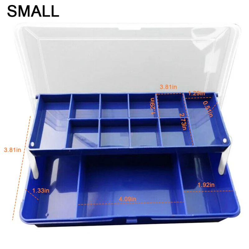 9/13 Compartments Fish Lure Line Hook Storage Case Double Layer Fishing Lure Tool Box Fish Bait Lure Hook Holder Fishing Tackle
9/13 Compartments Fish Lure Line Hook Storage Case Double Layer Fishing Lure Tool Box Fish Bait Lure Hook Holder Fishing Tackle