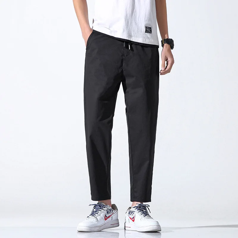 Summer Capris men's wear men's casual pants men's wear daily work small leg pants slim elastic straight tube Korean version
Summer Capris men's wear men's casual pants men's wear daily work small leg pants slim elastic straight tube Korean version