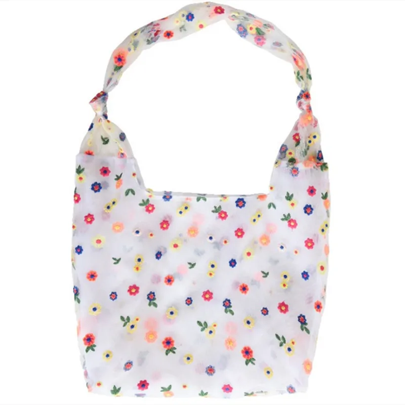 New Fairy Style Pastoral Floral Element Fashion Organza Large Capacity One-shoulder Protection Convenient Shopping Bag Hand Bag
New Fairy Style Pastoral Floral Element Fashion Organza Large Capacity One-shoulder Protection Convenient Shopping Bag Hand Bag