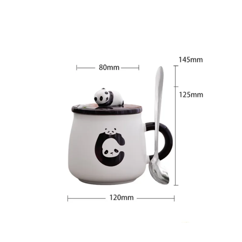 Creative Hand Painted Cute Cat Panda Heat Resistant Coffee Mug Cartoon With Lid Ceramic Tea Mug Office Milk Cup Christmas Gift
Creative Hand Painted Cute Cat Panda Heat Resistant Coffee Mug Cartoon With Lid Ceramic Tea Mug Office Milk Cup Christmas Gift