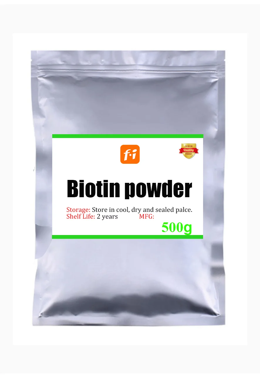 100g-1000g high-quality food grade biotin powder, vitamin H, vitamin B7, d-biotin and coenzyme R can prevent white hair loss
100g-1000g high-quality food grade biotin powder, vitamin H, vitamin B7, d-biotin and coenzyme R can prevent white hair loss