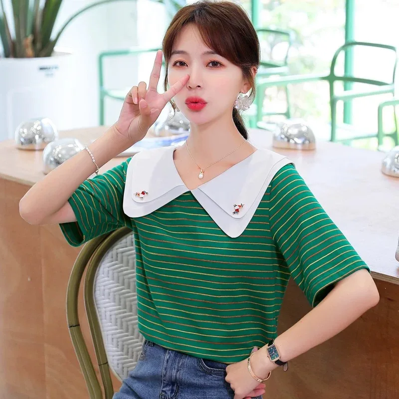 2020 Summer green Fashion T Shirt Women Woman Tshirt
2020 Summer green Fashion T Shirt Women Woman Tshirt