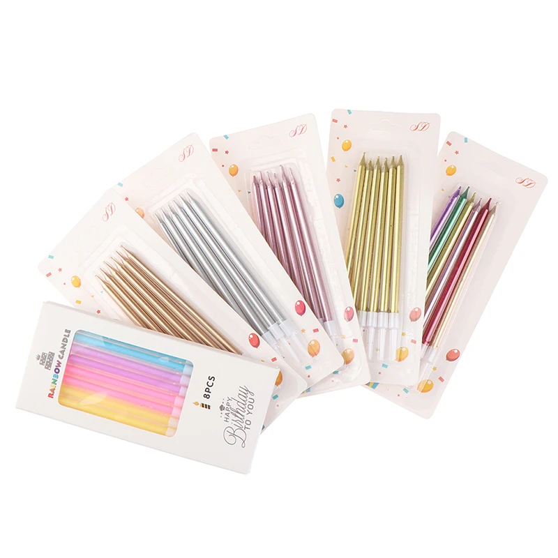 6/10PCS golden long pencil cake candle safe flames kids birthday party wedding cake candle home decoration favor supplies
6/10PCS golden long pencil cake candle safe flames kids birthday party wedding cake candle home decoration favor supplies