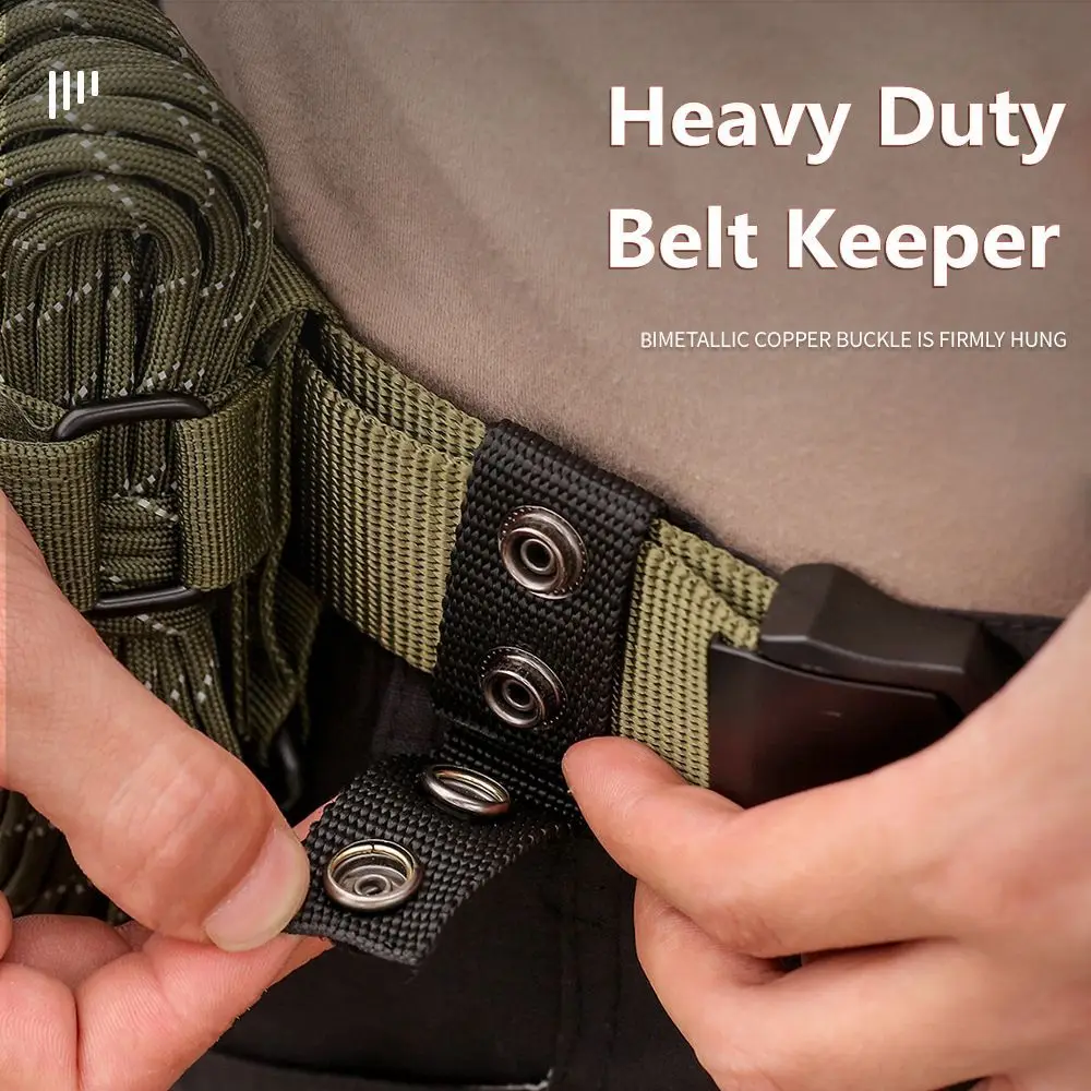 1/4/8Pcs New Sports Double Snaps Outdoor Belt Keeper Belt Buckle Heavy Duty Nylon Strap
1/4/8Pcs New Sports Double Snaps Outdoor Belt Keeper Belt Buckle Heavy Duty Nylon Strap