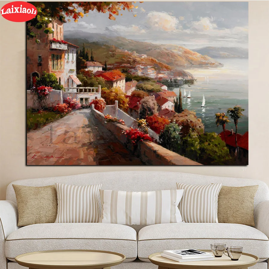 Diy diamond embroider,Abstract Pastoral Poster Boat Architectural Landscapey diamond painting full square mosaic 5d picture
Diy diamond embroider,Abstract Pastoral Poster Boat Architectural Landscapey diamond painting full square mosaic 5d picture