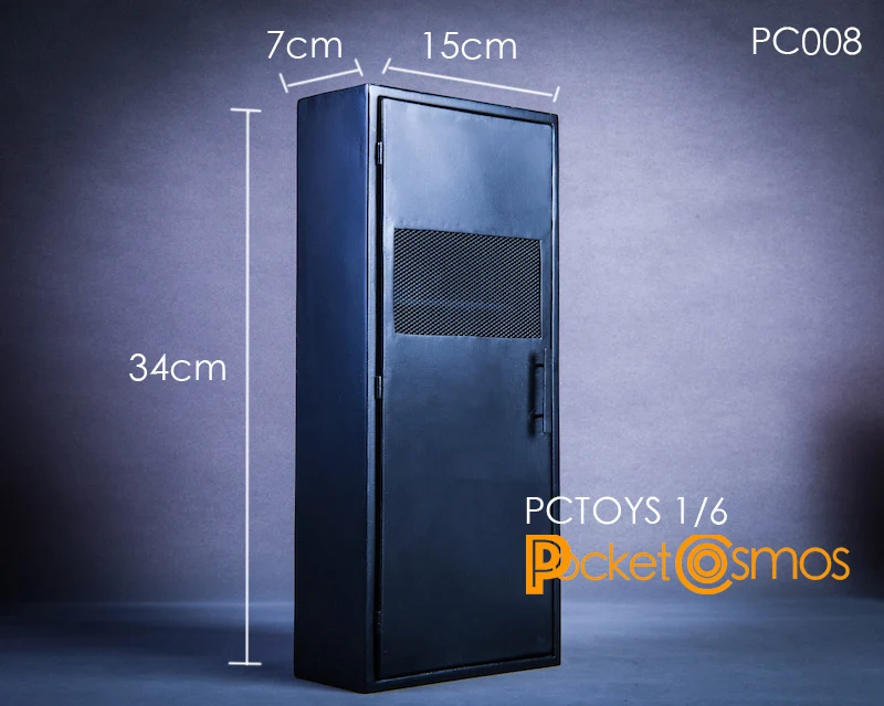 PCTOYS PC008 1/6 куклы-солдаты используют металлические шкафы для хранения шкафы для оружия реквизит для сцены
PCTOYS PC008 1/6 куклы-солдаты используют металлические шкафы для хранения шкафы для оружия реквизит для сцены