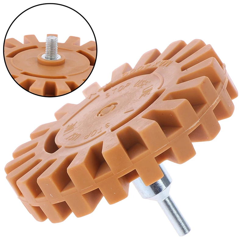 New 4 inch Universal Rubber Wheel For Remove Car Glue Adhesive Sticker Auto Repair Paint Tool High quality
New 4 inch Universal Rubber Wheel For Remove Car Glue Adhesive Sticker Auto Repair Paint Tool High quality