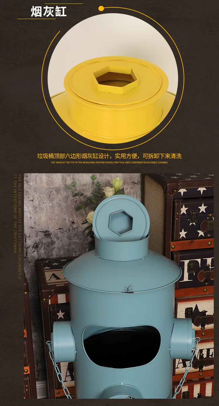 Industrial Wind Fire Hydrant Trash Can Retro Distressed Wrought Iron Storage Bucket Creative Oil Bucket Floor Decoration
Industrial Wind Fire Hydrant Trash Can Retro Distressed Wrought Iron Storage Bucket Creative Oil Bucket Floor Decoration