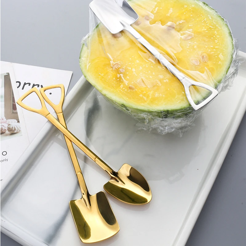Creative retro ice cream spoon shovel coffee spoon stainless steel dessert spoon watermelon spoon tip shovel flat shovel gou
Creative retro ice cream spoon shovel coffee spoon stainless steel dessert spoon watermelon spoon tip shovel flat shovel gou