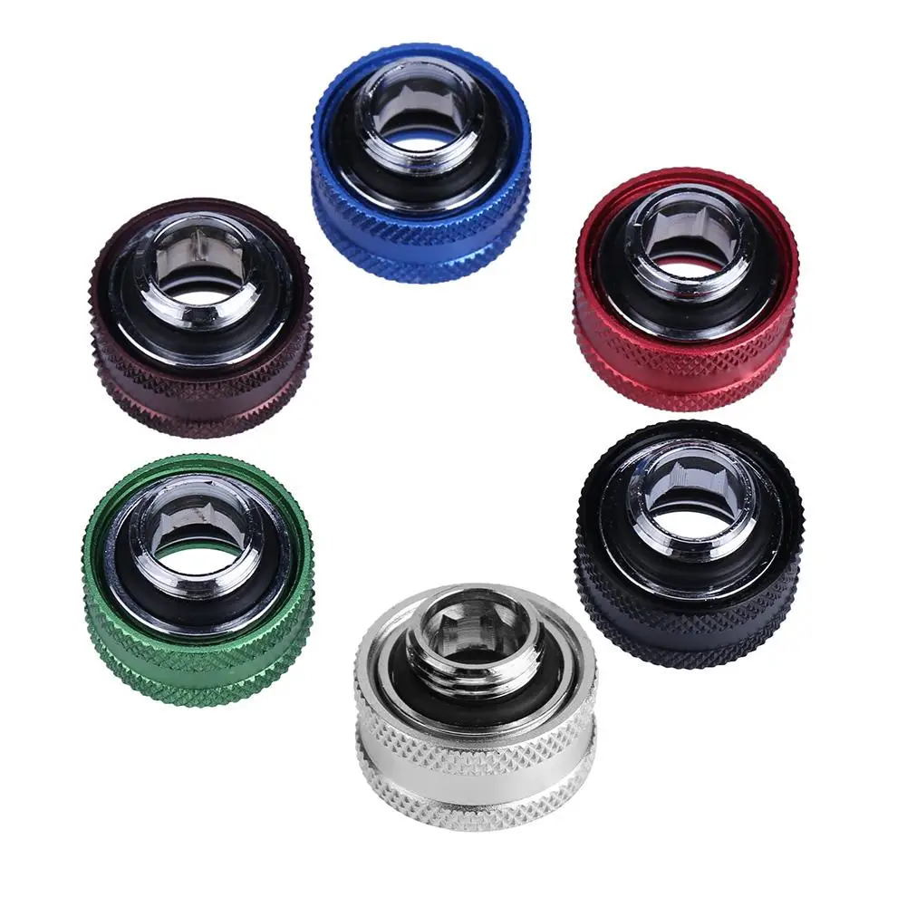 

1pc Water Cooling G1/4 Thread 14mm Rigid Hard Tube Extender Connector Water Block Fittings For PC Computer Water Cooling System