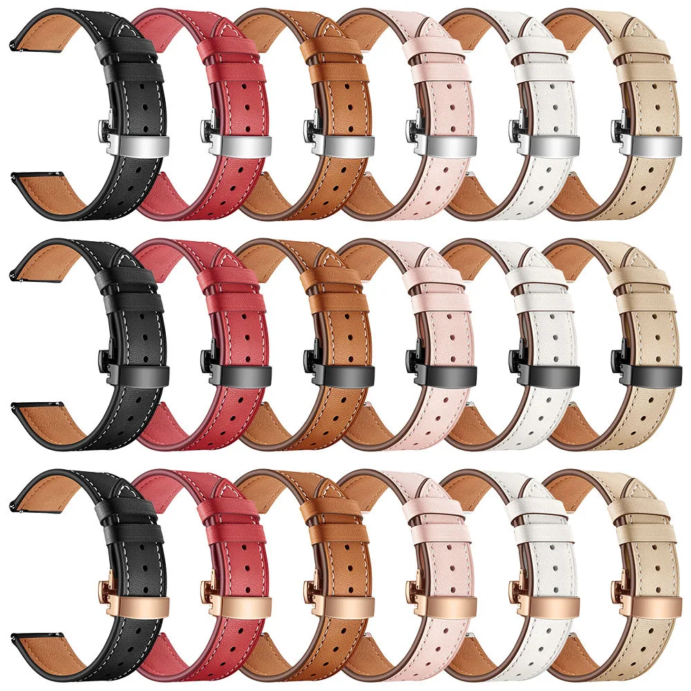 Ремешок кожаный для Samsung Galaxy Watch 3 Band, браслет с застежкой-бабочкой для Active 2, шириной 20 мм, 22 мм, 41 мм, 45 мм, 42 мм
Ремешок кожаный для Samsung Galaxy Watch 3 Band, браслет с застежкой-бабочкой для Active 2, шириной 20 мм, 22 мм, 41 мм, 45 мм, 42 мм