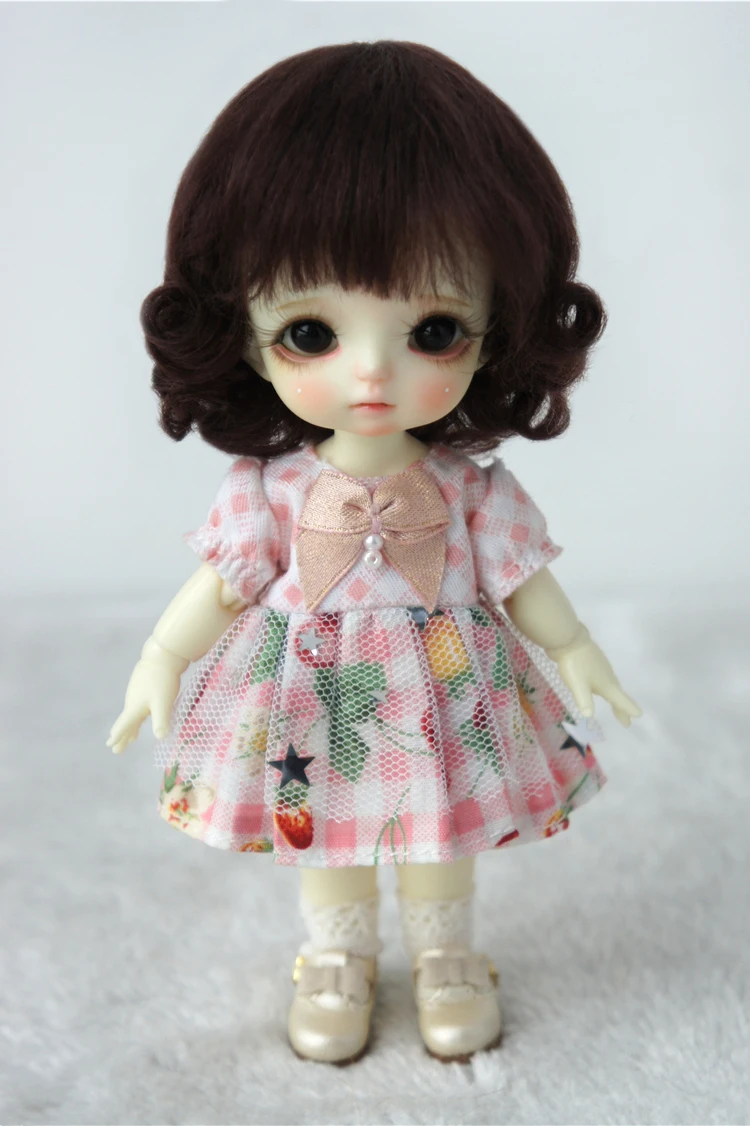 JD268 1/8 1/6 YOSD 100% Mohair Doll Wigs 5-6 inch 6-7inch Short Back Curly BJD Wig Mohair Doll Accessories
JD268 1/8 1/6 YOSD 100% Mohair Doll Wigs 5-6 inch 6-7inch Short Back Curly BJD Wig Mohair Doll Accessories
