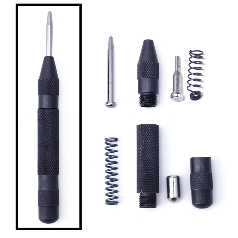 5" Automatic Centre Punch Heavy Duty Spring Loaded Metal Wood Press Dent Marker P82D
5" Automatic Centre Punch Heavy Duty Spring Loaded Metal Wood Press Dent Marker P82D