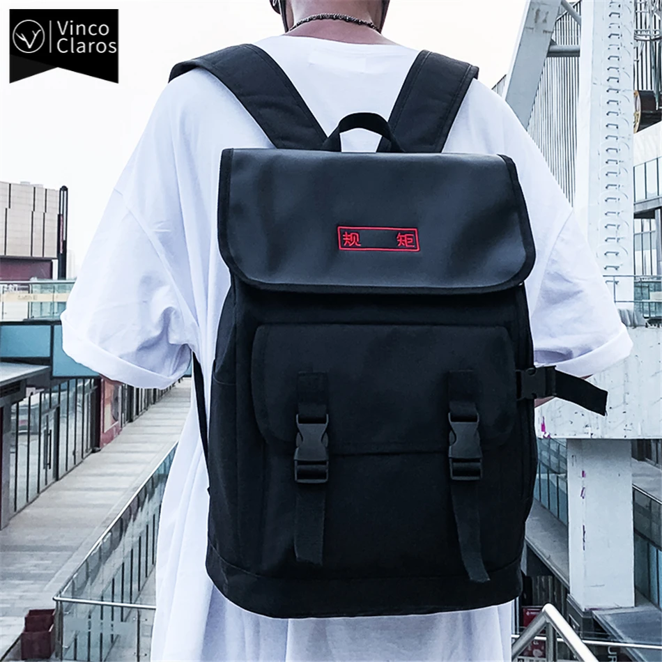 Function Men's Black Backpack Large Capacity School Bag for Boys Hip Hop Urban Man Travel Backpacks Waterproof Backpack Male
Function Men's Black Backpack Large Capacity School Bag for Boys Hip Hop Urban Man Travel Backpacks Waterproof Backpack Male